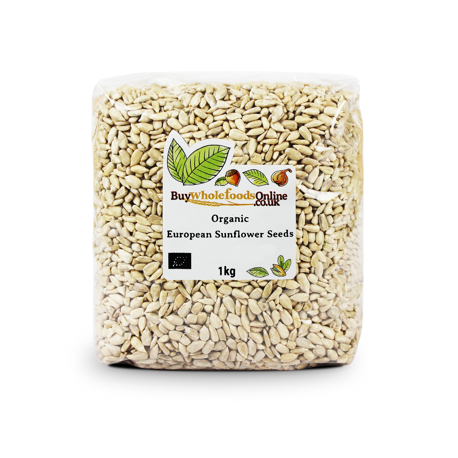 Buy Organic European Sunflower Seeds Uk 125g 25kg Buy Wholefoods Online